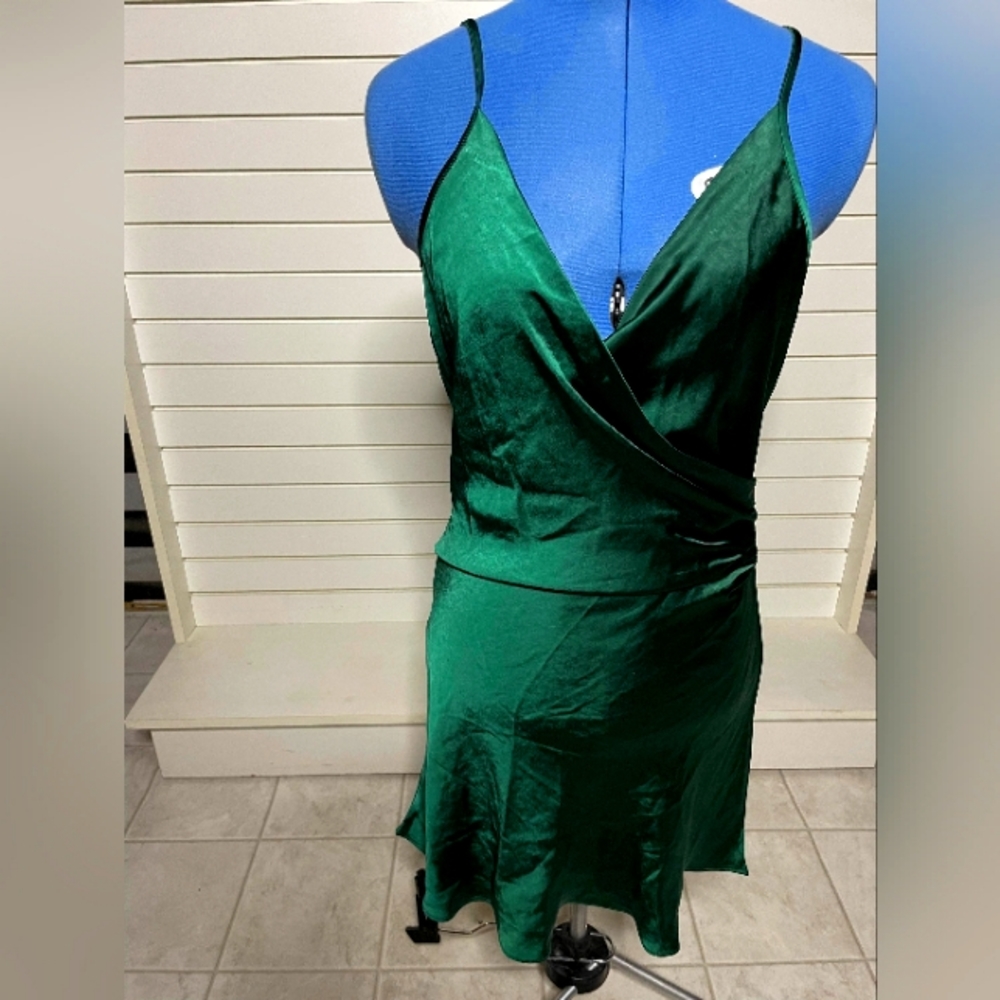 Green dress